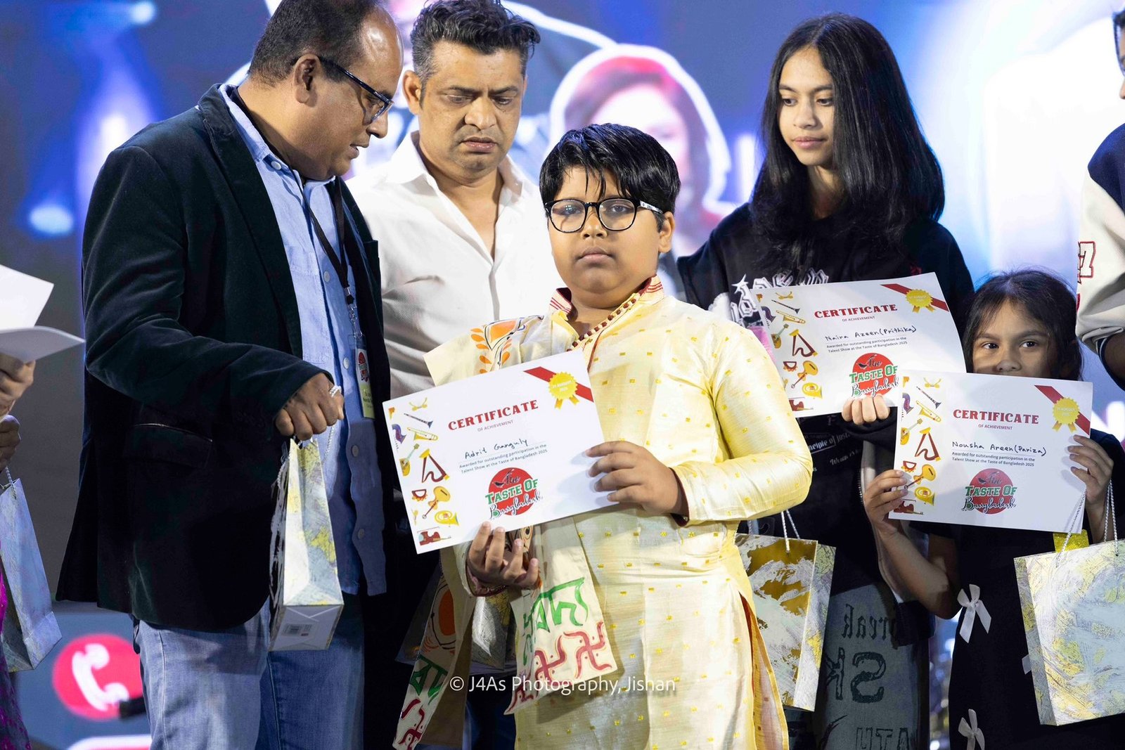 Taste of Bangladesh audience and program